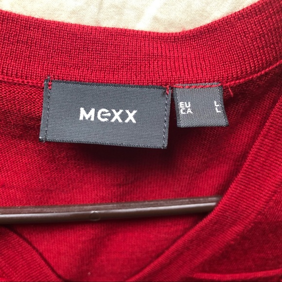 Mexx Red Sweater Vest - Picture 4 of 4